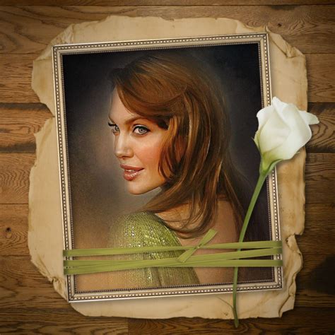 Jezebel64s Picture Frames T Wrapped Jezebel64 Portrait Picture