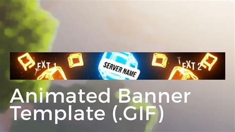 create custom animated banner images   gif files youtube