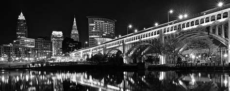 Classic Cleveland In Monochrome By Frozen In Time Fine Art Photography