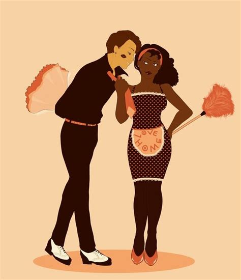 Couple Illustration White Women And Interracial Couples On Pinterest
