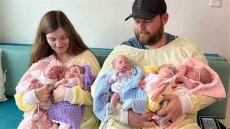 From Twins And Triplets To Quintuplets A Mother Naturally Gives Birth