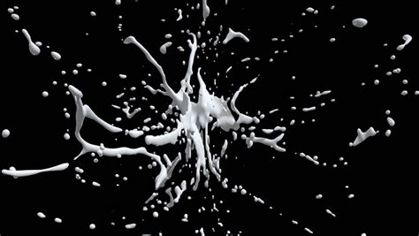 milk splash stock footage video shutterstock