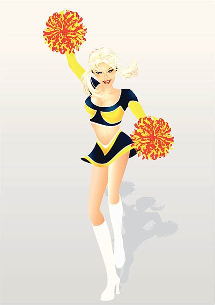 best cheerleader pom pom sex symbol sport illustrations