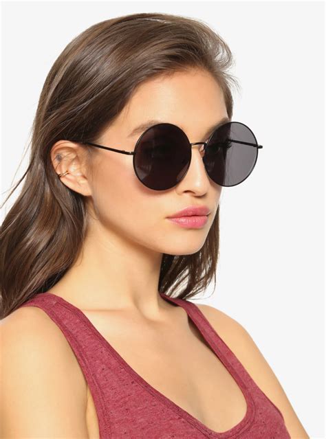 mirrored aviator sunglasses cute sunglasses round frame sunglasses