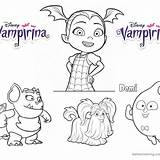 Vampirina sketch template
