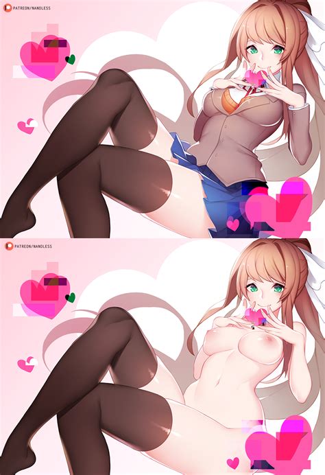 Just Monika By Nanoless Hentai Foundry