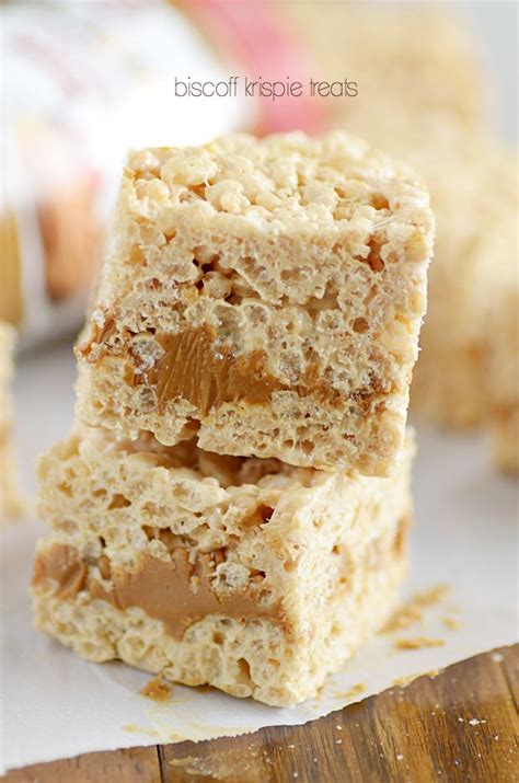 Biscoff Krispie Treats Something Swanky Recipe