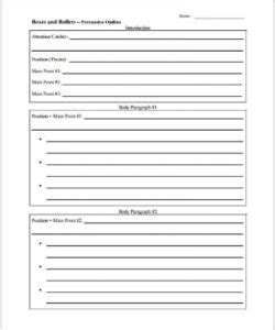 essay template    printable