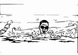 Schwimmen Uinti Nuoto Varityskuvia Tulosta sketch template