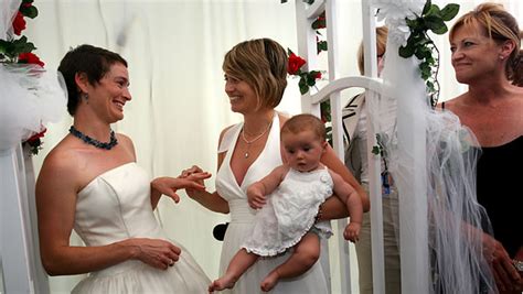 hundreds of same sex couples wed in california the new york times