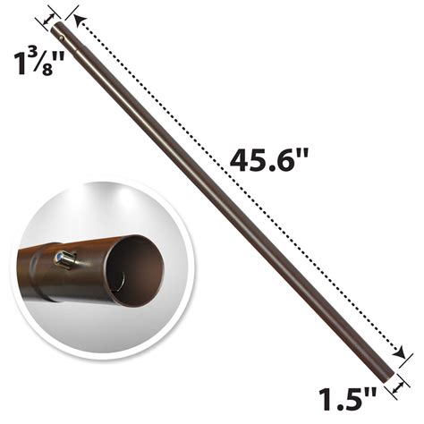 bottom pole replacement parasol pole cm   cm   cm