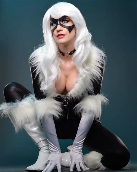 black cat by katy decobray cosplay boobies