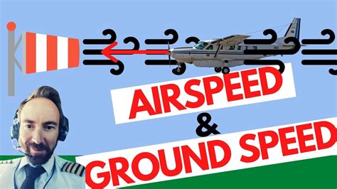 airspeed explained easy difference  airspeed  ground speed