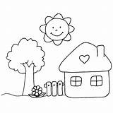 Colorare Casetta Disegni Bambini Campagna Disegnidacolorareonline Disegnare Primavera Dibujos Facili Speciale Coloring Puoi Bosco Dům Omalovánky Dum Disegnata Hansel Gretel sketch template