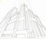 Perspective Point Drawing User Lessons Uploaded Building Sketch Birds City sketch template