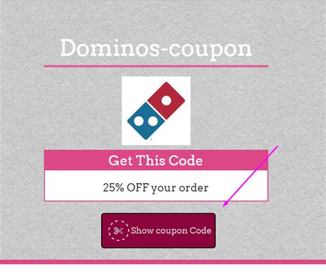 dominos  coupon code   coupon code
