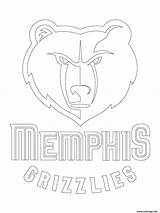 Memphis Grizzlies Lakers Colorir Desenhos Worksheets sketch template