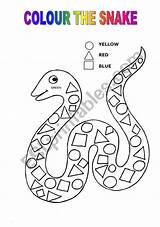 Snakes Reptiles sketch template