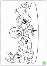 Looney Tunes Coloring Kopi Dyr Tegninger Toons sketch template
