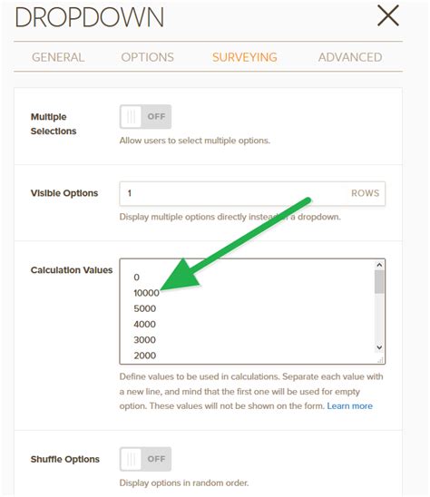 calculation values  total calculation  correct