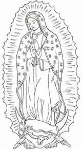 Guadalupe Virgen Rosa Virgencita Jungfrau Senhora María Advices Chicano Christ Religiöse Pintar Ideen Rodriguez Rudy Silkscreen Glaube Vorlagen Immaculate Conception sketch template