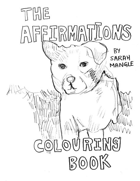 stress relieving positive affirmations     coloring book