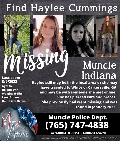 Carrie Pasquarello On Twitter Help Find Haylee Missing Please Call