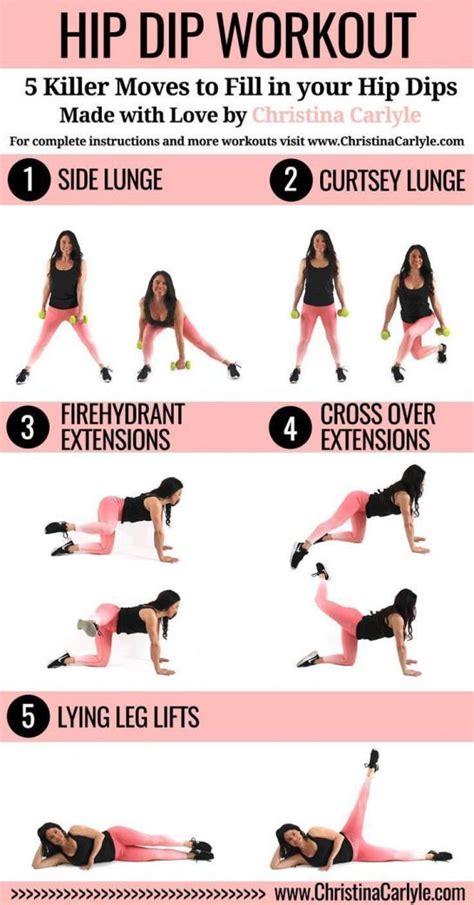 how to lose hip dips hip and thigh exercises that make a hip workout