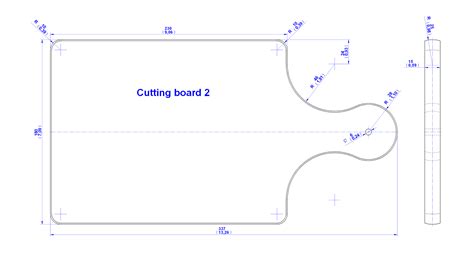kitchen cutting board plan