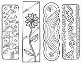 Coloring Pages Bookmarks Printable Color Printables Book Adult Bookmark Classroomdoodles Doodles Kids Doodle Make Fun Diy Classroom Cute Reading Colouring sketch template