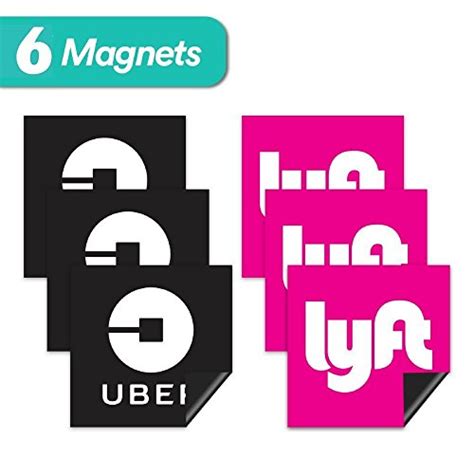 uber sign magnet  premium magnets bulk pack  inches