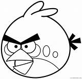 Angry Birds Coloring Pages Red Coloring4free Related Posts sketch template