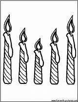 Coloring Candle Candles Birthday Pages Drawing Printable Cake Color Sheet Fun Getcolorings Print Kids Getdrawings sketch template