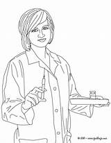 Nurse Enfermeira Krankenschwester Vacina Ausmalen Cuff Medizin Hellokids Ausmalbilder Medecines Bereitet Vor Drucken sketch template