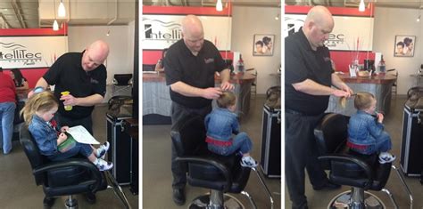 single dad takes lessons to style his daughter s hair is the best dad ever