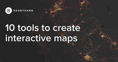 tools  create interactive maps