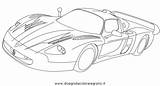 Maserati Mc12 sketch template