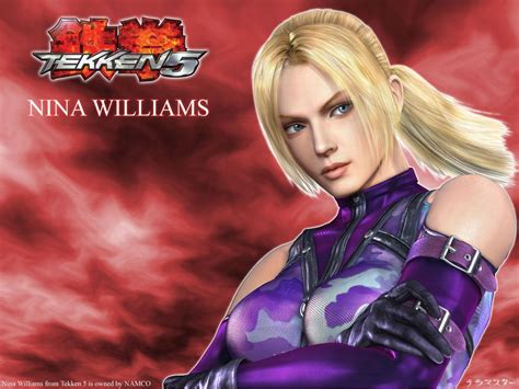 tekken  nina williams wp  teramaster  deviantart