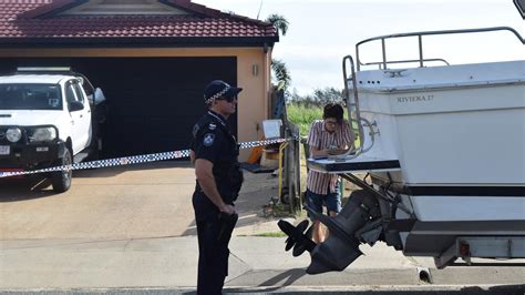 mackay home invasion middle aged man rushed to makcay hospital after