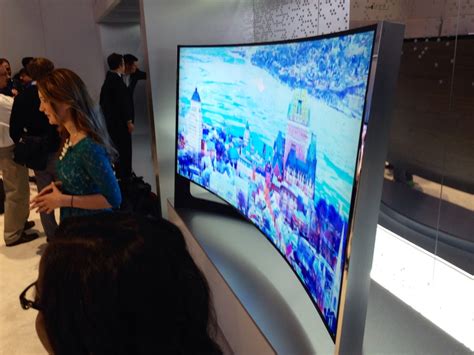 curved tvs at ces business insider