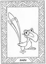 Leeuwenkoning Kleurplaat Disneykleurplaten sketch template