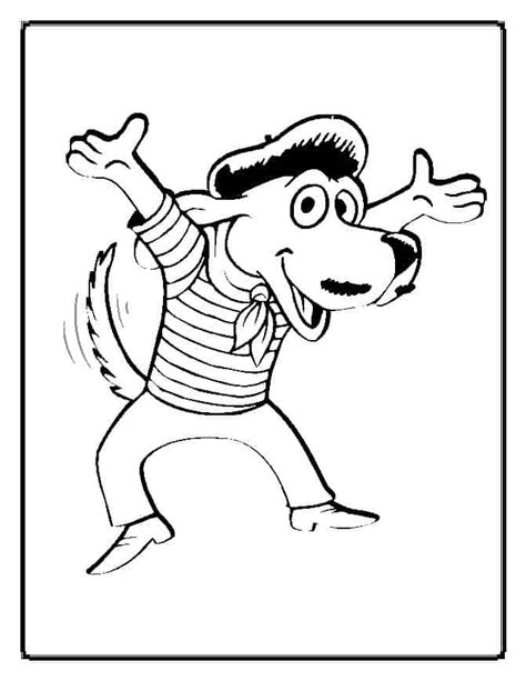 kids  love  dog coloring pages