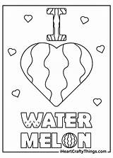 Iheartcraftythings Watermelons sketch template