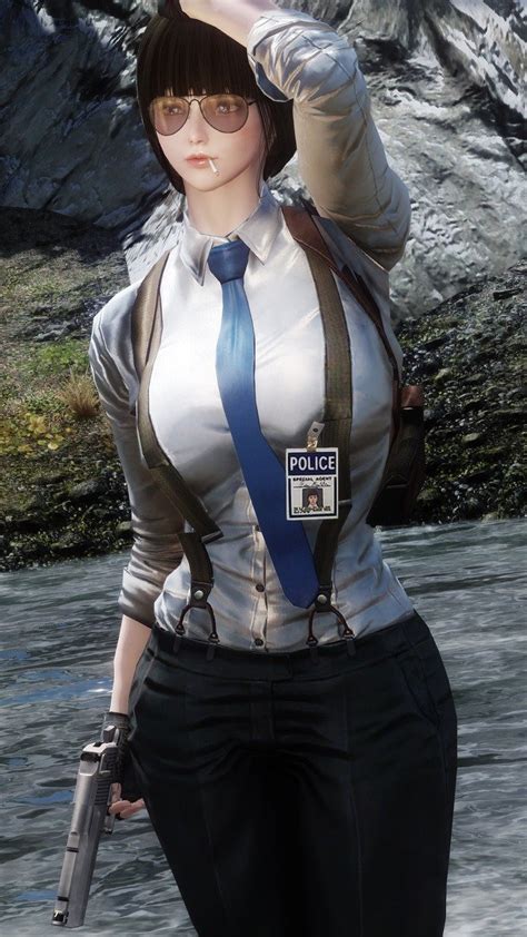 looking for this police outfit request and find skyrim non adult mods