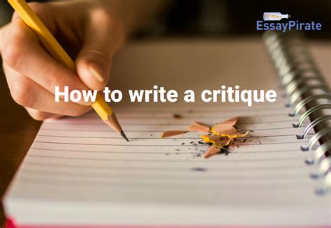 guide    write  critique greatly essaypirate