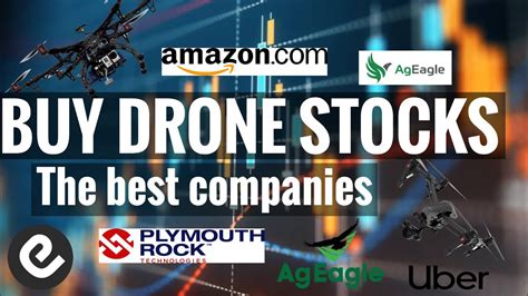 buy drone stocks    drone companies  invest  youtube