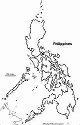 Map Philippines Philippine Outline Coloring Drawing Printable Sketch Filipino Activities Islands Activity Research Island Tattoo Country Enchantedlearning Pages Flag Asia sketch template