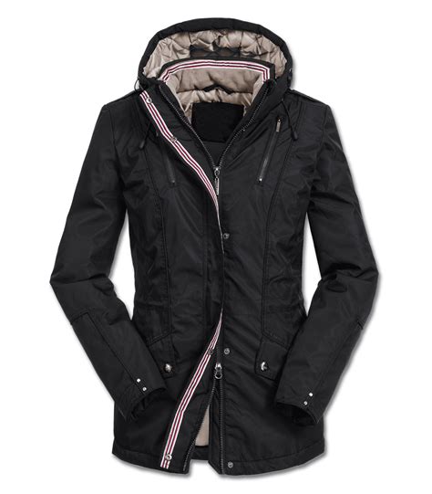horse riding winter wind waterproof padded zipped hooded fashion jacket coat ebay