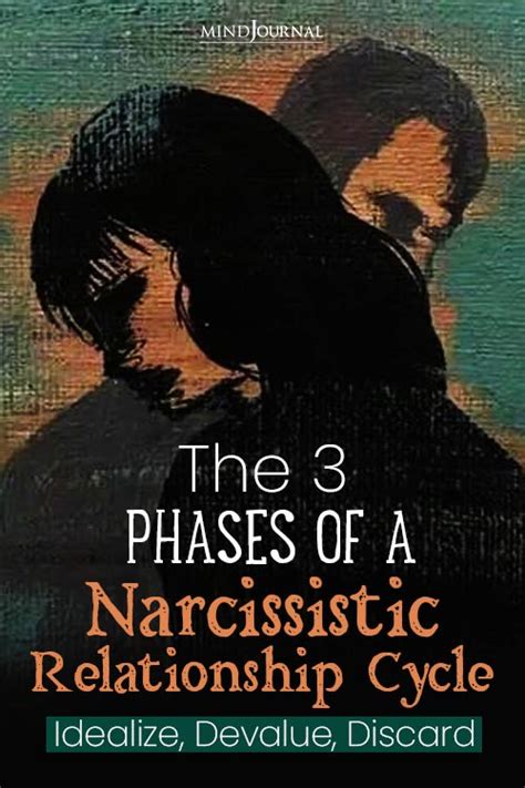 3 phases of a narcissistic relationship cycle idealize devalue discard