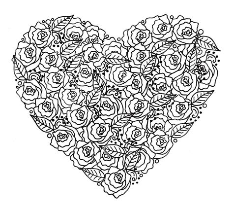 rose colouring pages  adults gif